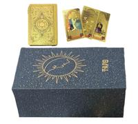 Tarot Cards for Beginners - Entertainment Oracle Cards | Tabletop Game for Family Parties, Set of 78 Oracle Deck, Russian Edition
