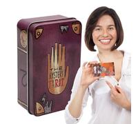 Tarot Cards for Divination - 78-Sheet Oracle Deck, Full-English Inspiration Cards, Portable Mystical Guidance Tool for Learning Tarot, Fortune Telling, Party Entertainment, Divination Set