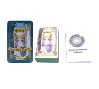 Tarot Cards, Fortune Deck, Standard Divination Set, Mystical Design Enhances Intuitive Readings with Engaging Symbolism, Oracle Deck for Gatherings and Witchcrafts Enthusiasts