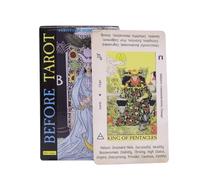 Tarot Cards, Fortune Telling, 78 English Version Set, Divination Game with Guidebook, Portable Spiritual Tool, Beginner Friendly, Professional Use, Tarot Deck for Beginners, 4.17 inches