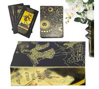Tarot Cards, Fortune Telling Board Game, 78 Oracle Deck Russian Edition, Tabletop Game for Family Parties