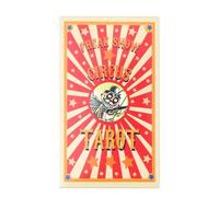Tarot Cards - Freak Show Circus Board Game for Future Past Insight, Mystical Design Perfect Beginners & Experts with Card Reading Games, Oracle Deck for Personal Use, Spiritual Practice, 4.06x2.36in