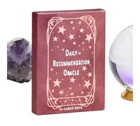Tarot Cards - Metaphor-Rich Designs, Fade-Resistant Coating and Multi-Dimensional Layout Oracle Cards, Game Board Fate Divination | Tarot Deck for Family Entertainment
