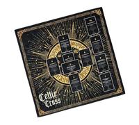 Tarot Cards - Mystic Prediction | Divination Table Cover, Thick Velvet Square Napkin, Tarot Mat, Altar Table Cloth for Reading, Streg Decorations