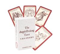 Tarot Cards - Oracle Cards for Children and Adults, Interactive Fortune Telling Card with Meanings, Beginner Friendly Playing Set, Board Games for Home & Travel 4.13x2.44 Inches