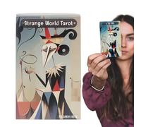 Tarot Cards - Oracle Deck 78 Card Fortune Telling Game | Fate and Divination Board Game Insightful Predictive Tool for Fun, Entertainment, Personal Guidance and Spiritual Exploration