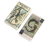 Tarot Cards, Oracle Divination Deck for Meditation, Portable Tarot Board Game, Spiritual Practice, Personal Insight, Party Games, Family and Friends Gatherings, Beginners, 3.94x2.36 inches