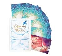 Tarot Cards - Portable Board Game Development Toys,Tarot Oracle Decks | for Classmates, Birthdays, Family Gatherings, Friends, Adventure, Meditation, Home, Travel, Reading