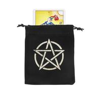 Tarot Cards Pouch | Drawstring Pouch for Tarot Oracle Cards,Tapestry Divination Small with Drawstring, Jewelry Storage Bag, for Lover