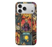 Tarot Cards Printed Phone Case Slim Cute Cellphone Protective Cover Unisex Compatible with iPhone 17/17 Air/17 Pro/17 Pro Max