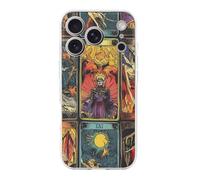 Tarot Cards Printed Phone Case Slim Cute Cellphone Protective Cover Unisex Compatible with iPhone 17/17 Air/17 Pro/17 Pro Max
