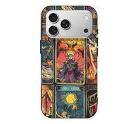 Tarot Cards Printed Phone Case Slim Cute Cellphone Protective Cover Unisex Compatible with iPhone 17/17 Air/17 Pro/17 Pro Max