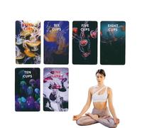 Tarot Cards Set, Blue Secret Tarot Decks, English Version Card Game, Mystical Fortune Reading Tool, Family Bonding Activity, Ideal for Beginners, Enthusiasts, and Spiritual Use