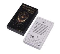 Tarot Cards Set, Divination Board Game, Fortune Telling Deck, Includes Mystical Symbolism Art Design Colorful Deck for Parties Holidays Game Night Occult Readings, 3.94 x 2.36 inches
