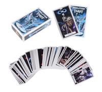Tarot Cards | Skeleton Strategy Divination Cards - 78-Piece Tarot Card Set with Spiritual Guidance for Travel, Home, Living Room, Camping, Party, Birthday, Friends, Men, Women
