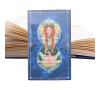 Tarot Cards - Spiritual Paper Fortune Telling, The Whisper Of Stars And Garden Tarot, Deck For Intuitive Guidance Meditation | And Prayer | Perfect For Beginners, Witches, Daily Divination