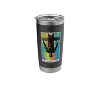 Tarot Cards Tarot Card 12 The Hanged Man Stainless Steel Insulated Tumbler