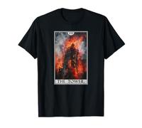 Tarot Cards Tarot Card 16 The Tower T-Shirt
