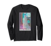 Tarot Cards Tarot Card 2 The High Priestess Long Sleeve T-Shirt