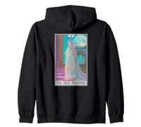 Tarot Cards Tarot Card 2 The High Priestess Zip Hoodie