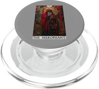 Tarot Cards Tarot Card 5 The Hierophant PopSockets PopGrip for MagSafe