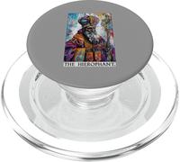 Tarot Cards Tarot Card 5 The Hierophant PopSockets PopGrip for MagSafe
