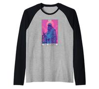 Tarot Cards Tarot Card 9 The Hermit Raglan Baseball Tee