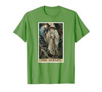 Tarot Cards Tarot Card 9 The Hermit T-Shirt, Men, Grass Green, X-Large