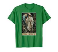 Tarot Cards Tarot Card 9 The Hermit T-Shirt, Men, Kelly Green, Large