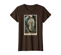 Tarot Cards Tarot Card 9 The Hermit T-Shirt, Women, Brown, Large