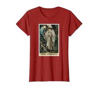 Tarot Cards Tarot Card 9 The Hermit T-Shirt, Women, Cranberry Red, Small