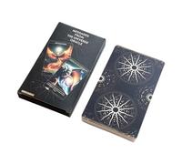 Tarot Cards - Tarot Deck, Beginner Deck With Meanings, 36 Sheets Spiritual Portable Table Games, Listening To The Messages Of The Universe For Home, Travel, Family Evenings, Meetings, Meditation, Joy