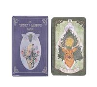 Tarot Cards, Tarot Deck, Nature Inspired Whimsical Art Mystical Energy Coated Finish Smooth Texture, Fortune Telling Game for Beginners and Experts, 4.13 x 2.48 inches