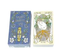 Tarot Cards - The Forager Oracle Deck, Tarot Cards Deck Unique, 78 Mystical Mysterious Divination Party Game, Premium Spiritual Gift Set, Use for Family Friends, 4.06x2.36 inches