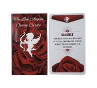 Tarot Cards The Love Angel Oracle Cards, English Fate Divination Tarot Deck, Party Entertainment, Fortune-Telling Board Game For Fun