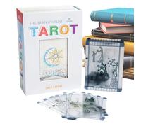 Tarot Cards - Traditional Tarot Deck With Card Guide | Transparent Three-Dimensional Deck Set | Clear Portable Learning Game Kit For Beginners Divination And Daily Guidance