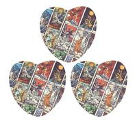 Tarot Cards Vintage 3 Pcs Automotive Air Fresheners Mirror Aromatherapy Tablets Ornament Car Fragrance Scented Cards Love form