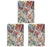 Tarot Cards Vintage 3 Pcs Automotive Air Fresheners Mirror Aromatherapy Tablets Ornament Car Fragrance Scented Cards Square