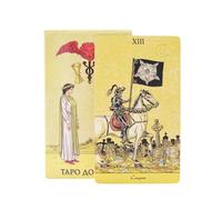 Tarot Cards with Meanings on Them | Learning Tarot Decks - Family Bonding Tabletop Travel Board Game for Dad Husband Youth Mom Boys Wife Son Daughter Friends Family Coworkers Women Teens