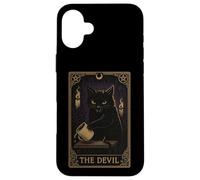 Tarot Cat The Devil - for Introverts and Cat Fans Case for iPhone 16 Plus