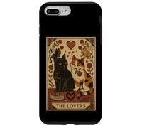 Tarot Cat The Lovers - for Introverts and Cat Fans Case for iPhone 7 Plus/8 Plus