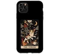 Tarot Cat The Tower for Introverts and Cat Fans Case for iPhone 11 Pro Max