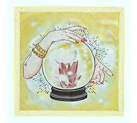 Tarot Cloth Large Tarot Cloth Non-slip Tarot Cloth Velvet Tarot Cloth Tarot Cloth Tarot Card Oracle Card Cross Reading Matte Tarot Divination Cloth Thick Luxury Crystal Ball