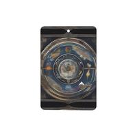 Tarot Compass Pattern Car Air Fresheners 4 Pcs Rectangle Hanging Aromatherapy Tablets Scented Fresheners For Bedroom Bathroom