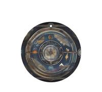 Tarot Compass Pattern Car Air Fresheners 4 Pcs Round Shape Hanging Aromatherapy Tablets Scented Fresheners For Bedroom Bathroom