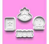Tarot Cookie Cutter Set: Baking Tools for Cookies, Fondant, Biscuits, Pastry, and Cake Decorating