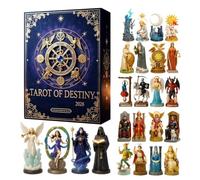 Tarot Countdown Calendar 24 Days Acrylic 2D Flat Christmas Mysterious