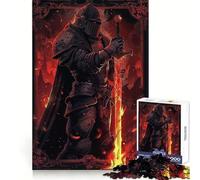 Tarot Dark Knight Fantasy Teenagers 1000 Piece Jigsaw Puzzle Think Smart Toy Bonding Time Smooth Cut Santa Wish List (38x26cm)
