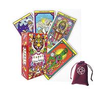 Tarot De El Dios Los Tres Cards,with bag,Firend Game,Fortune Telling Toys