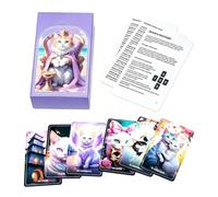 Tarot Deck, 78-Card Oracle and Tarot Set, Easy-To-Read Design for Beginners, Perfect Tarots Cards for Men, Women, Meditation, Home Displays, Tabletop Play, Parties, and Family Gatherings